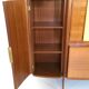 Monumental Wooden Cabinet with Parchment Panels by Gio Ponti, Italy