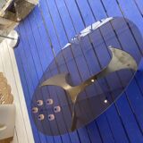 Propeller coffee table