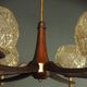 Danish six-armed chandelier from the first half of the nineteenth century of the twentieth century