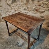 Antique French Table | 19th Century | Oak & Pine