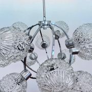 Large Galaxy Space Age Sputnik Chandelier by Richard Essig - Germany, 1970s