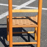 Child chair rope sitting, 1960