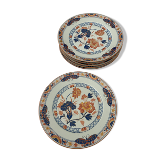 Lot of 6 plates Haviland Limoges Tai Yuan