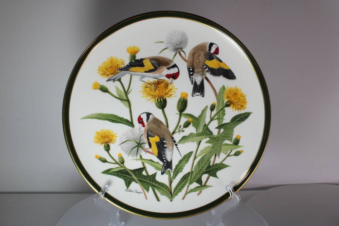 12 assiettes "oiseaux chanteurs du monde", Franklin Wedgwood Singer Arthur 1977