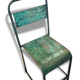 Chaise vintage en métal