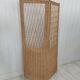 Rattan and wicker screen 2 leaves