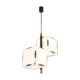 Stilux chandelier 60s Italy