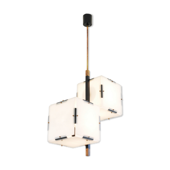 Stilux chandelier 60s Italy