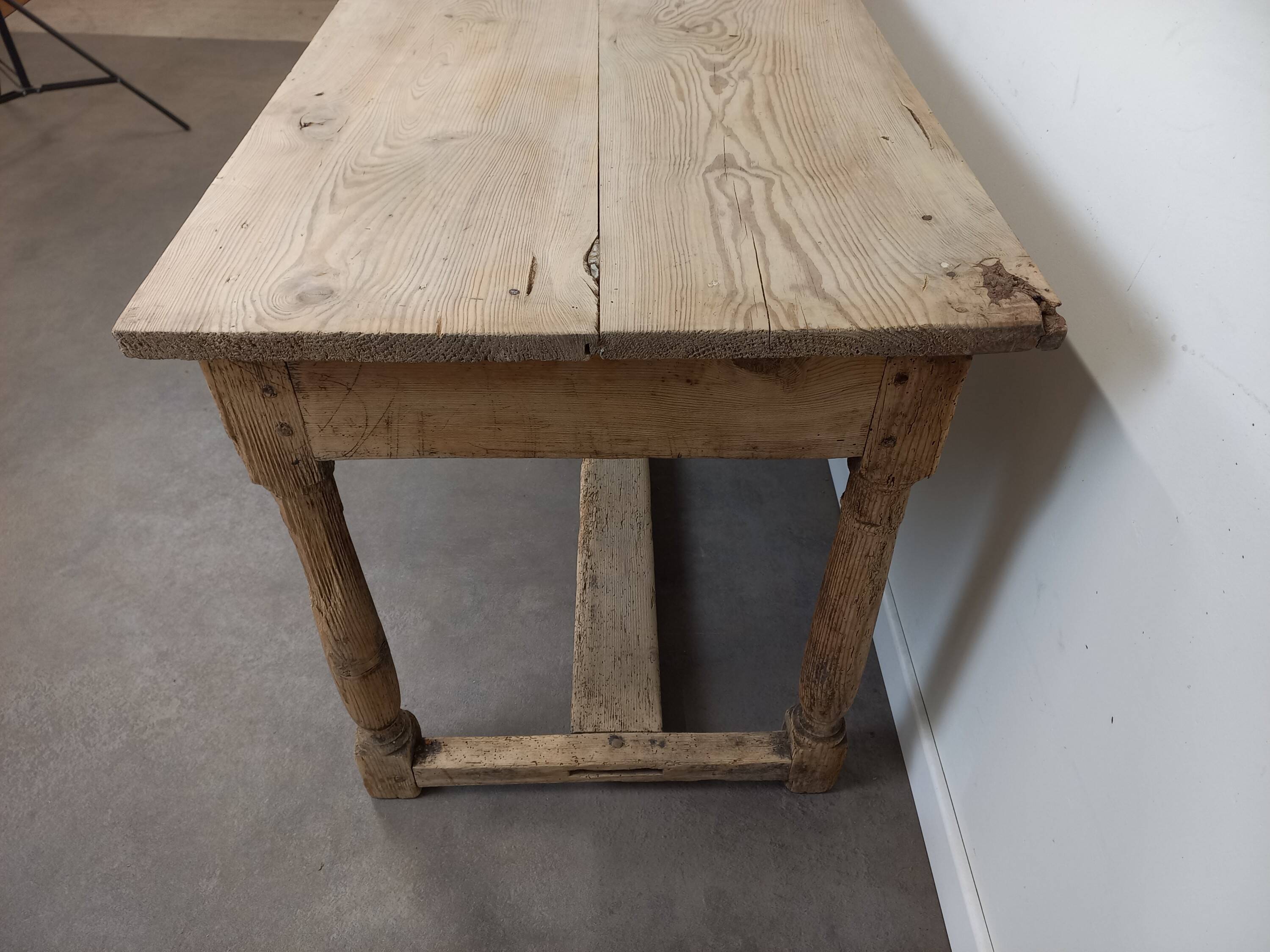 Antique farmhouse table