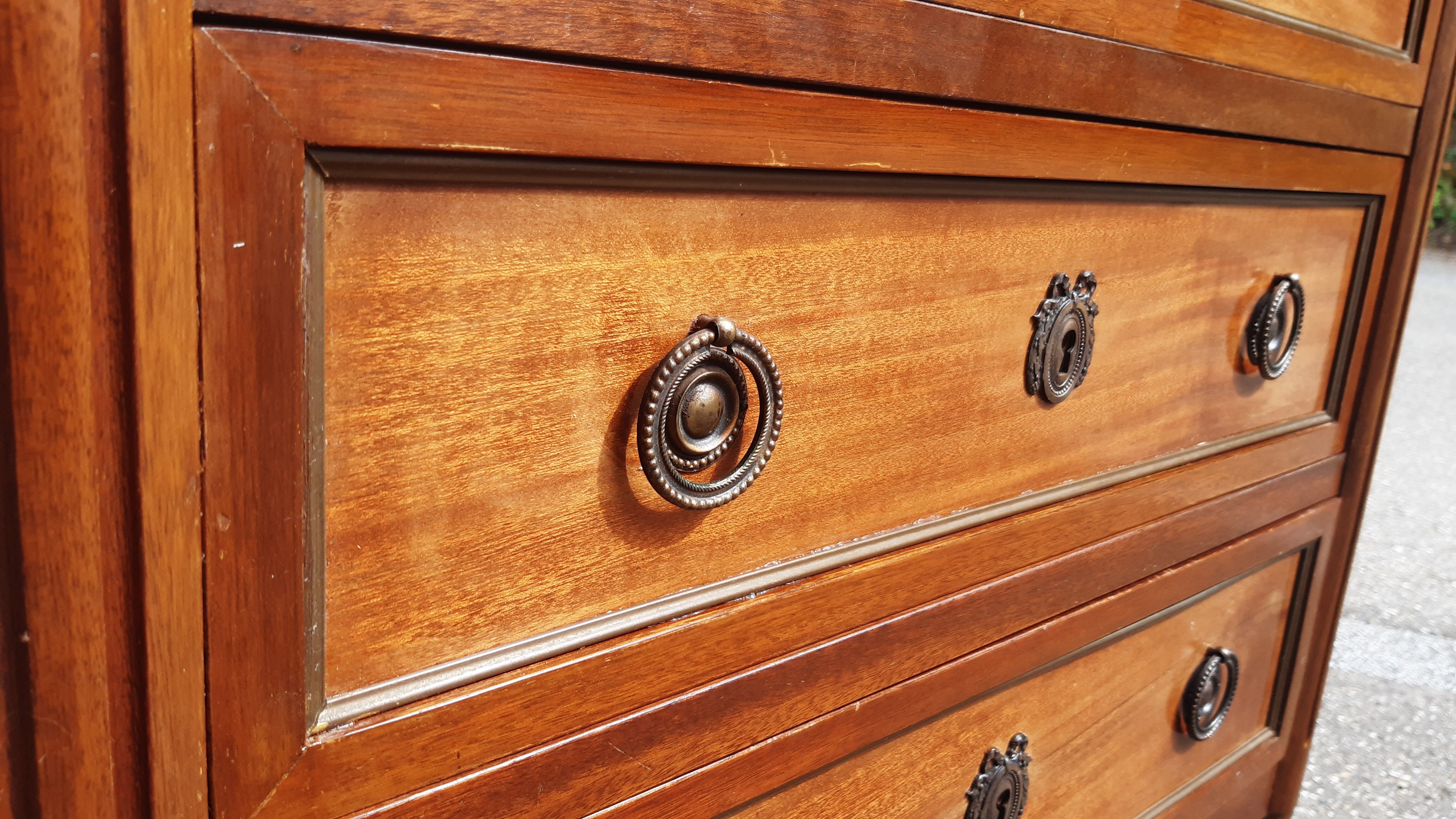 Louis XVI style chest of drawers
