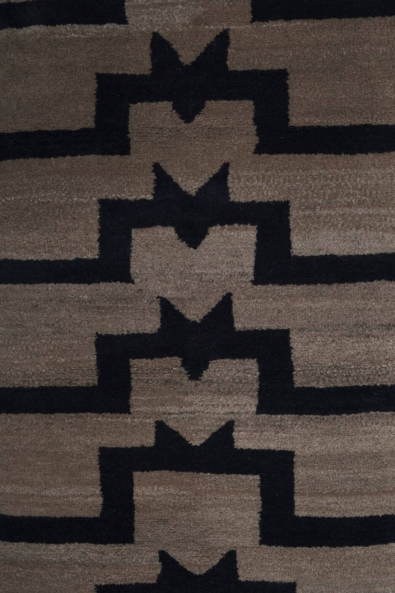 Vintage Turkish handmade rug 86x211 cm