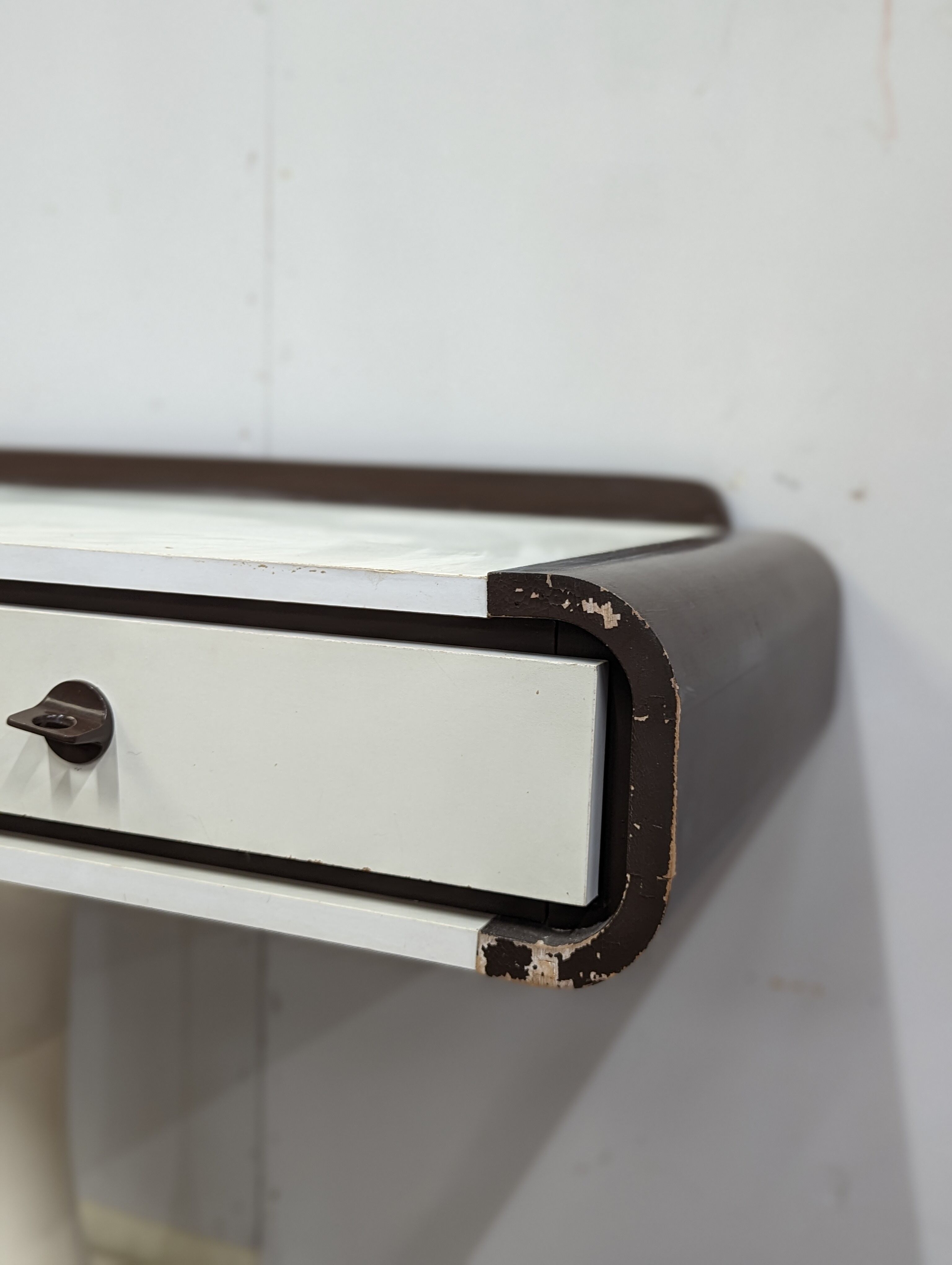 Dressing table foot tulip 70s