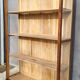 Art Deco oak museum display case