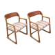 Baumann armchairs sled model