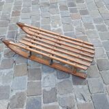 Old wooden sled