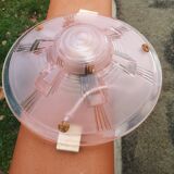 Glass pendant light