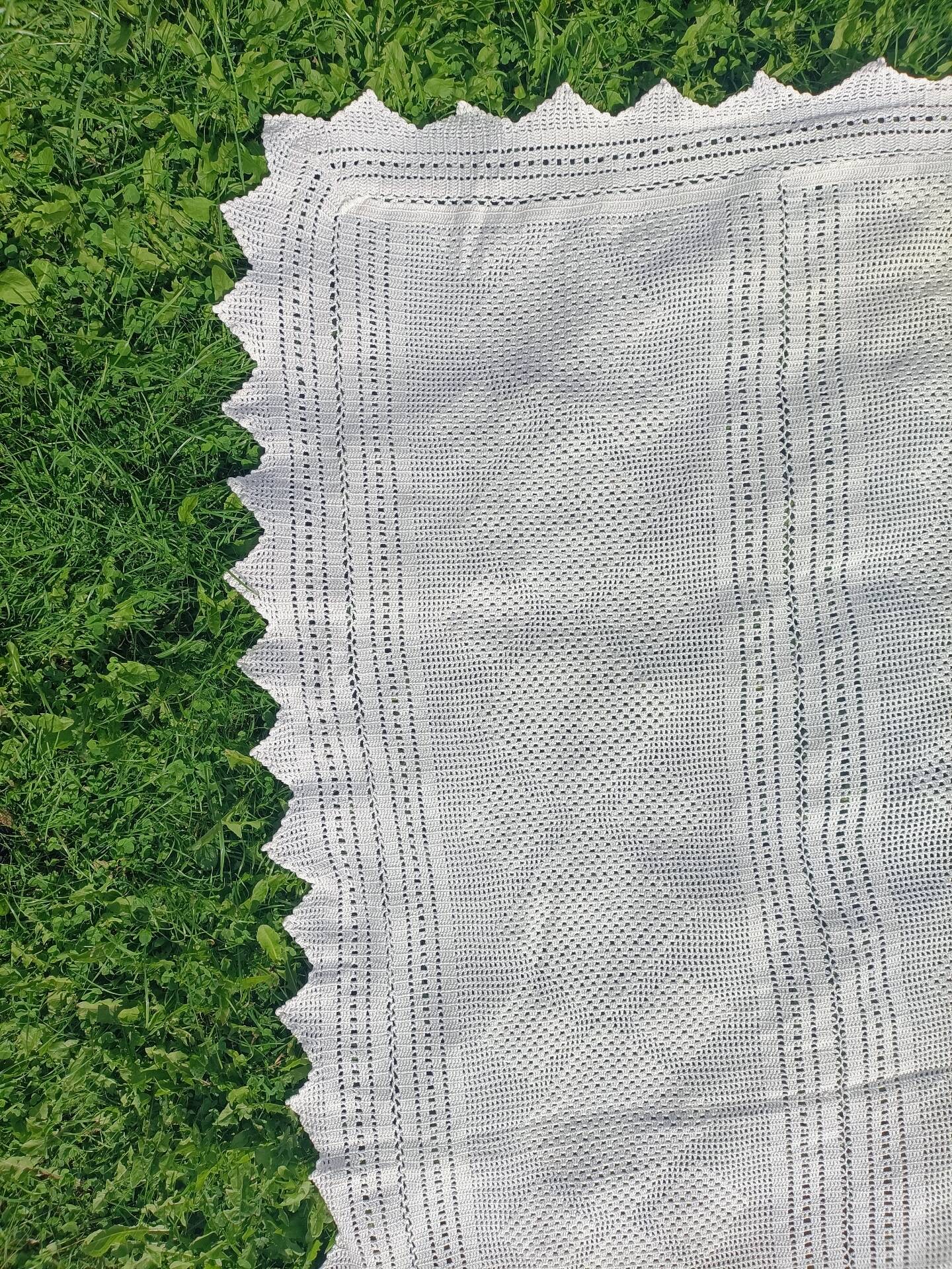 Dessus de Lit Vintage broderie