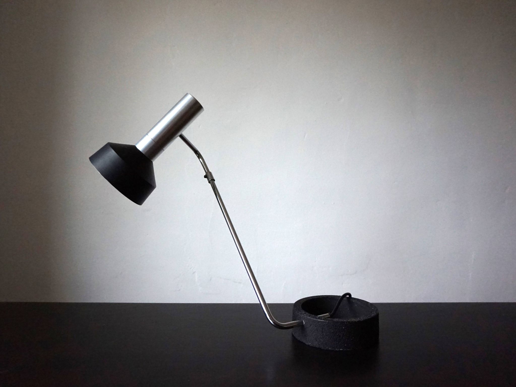 Baltensweiler Minilux table lamp by Rosemarie and Rico Baltensweiler, 1960