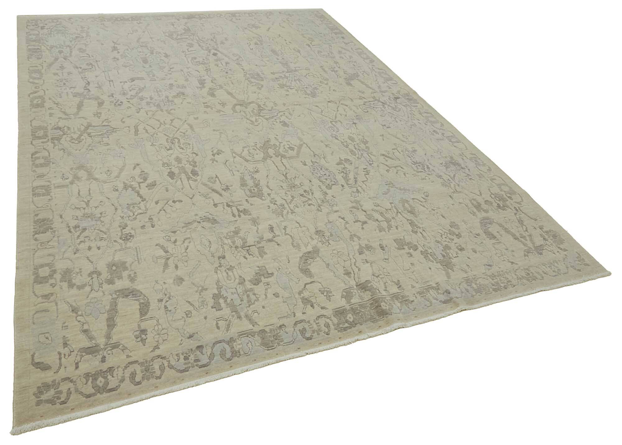 Turkish Handcrafted Loom Oushak Rug 217 cm x 297 cm