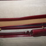 Leather briefcase-case