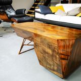 Table basse acier
