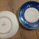 Small blue plates
