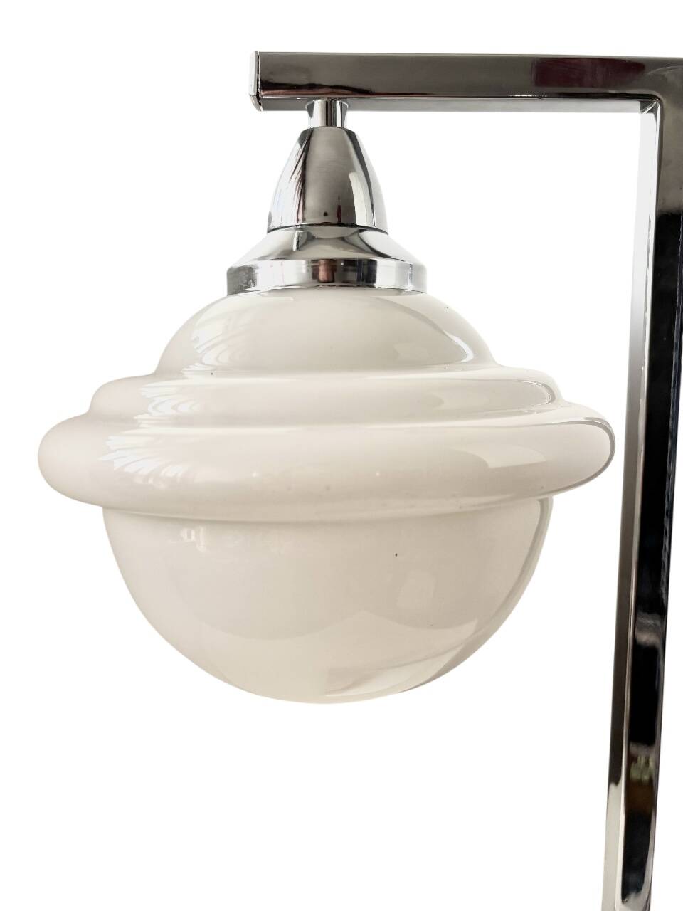 Lampe de table UFO chromée