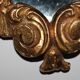 Miroir bois doré vintage - 46x30cm
