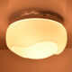 White ceiling light organic modern structural by Globo Lighting Germany 1980s