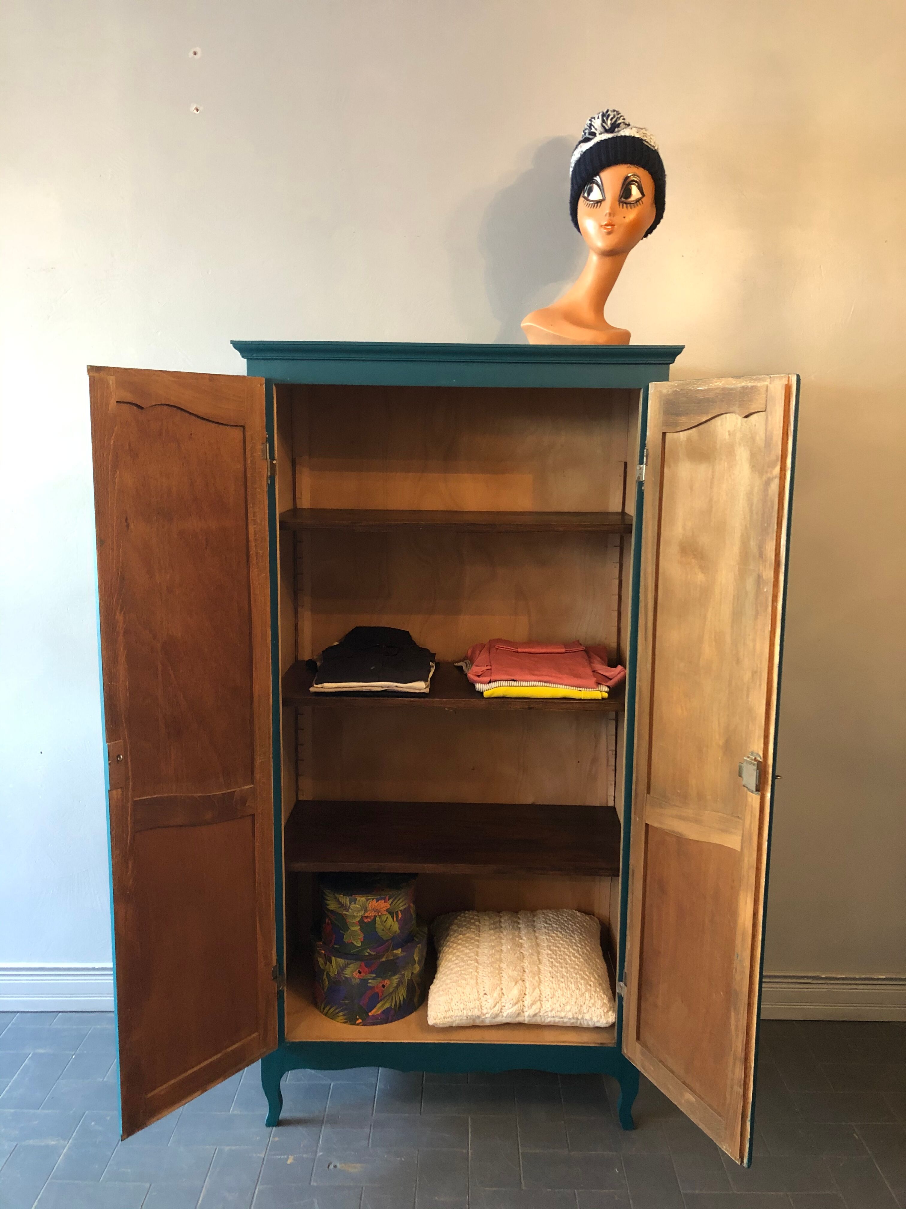 Vintage Parisian wardrobe