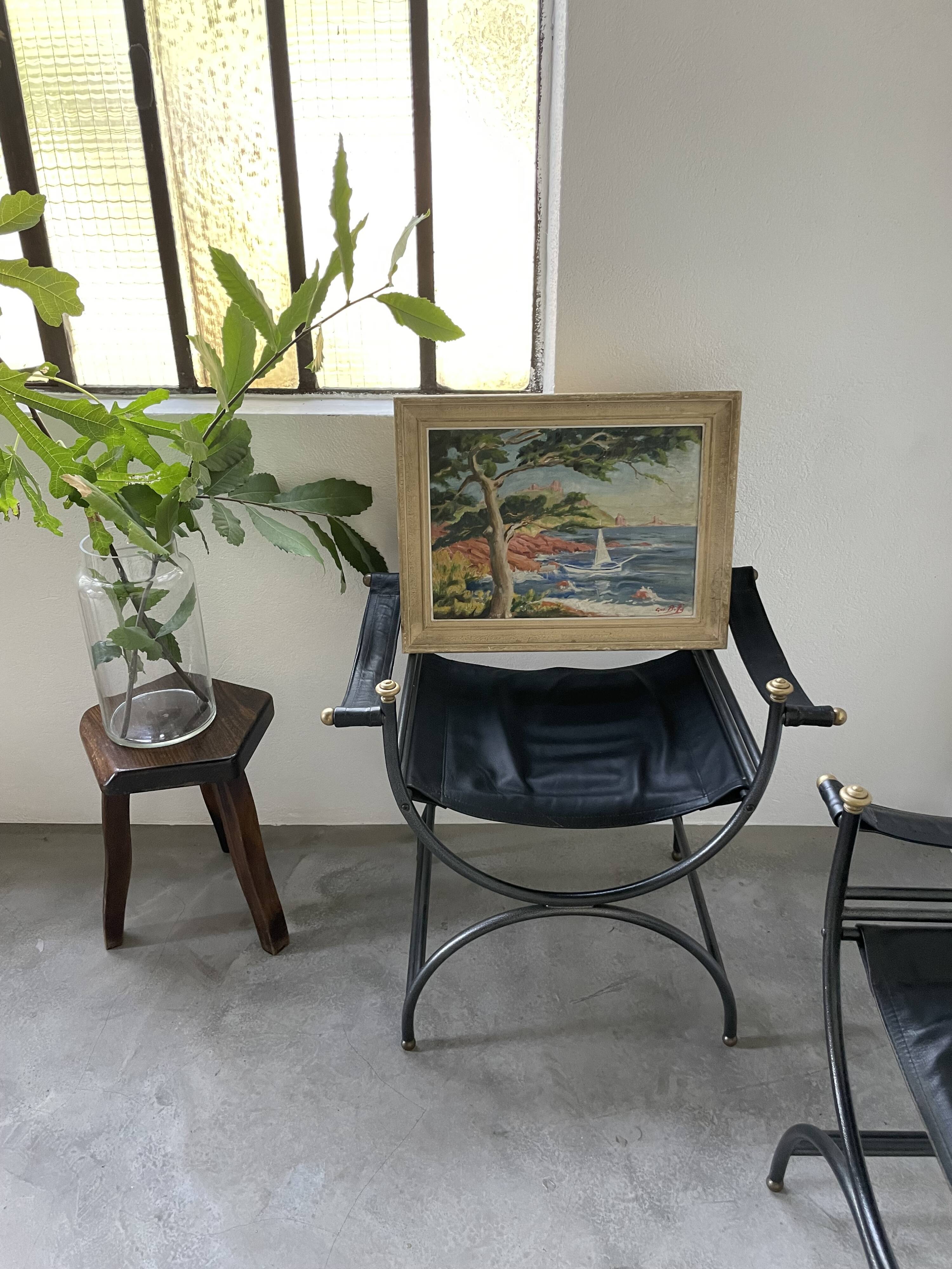 Oil painting Saint Raphael Gus Buffa