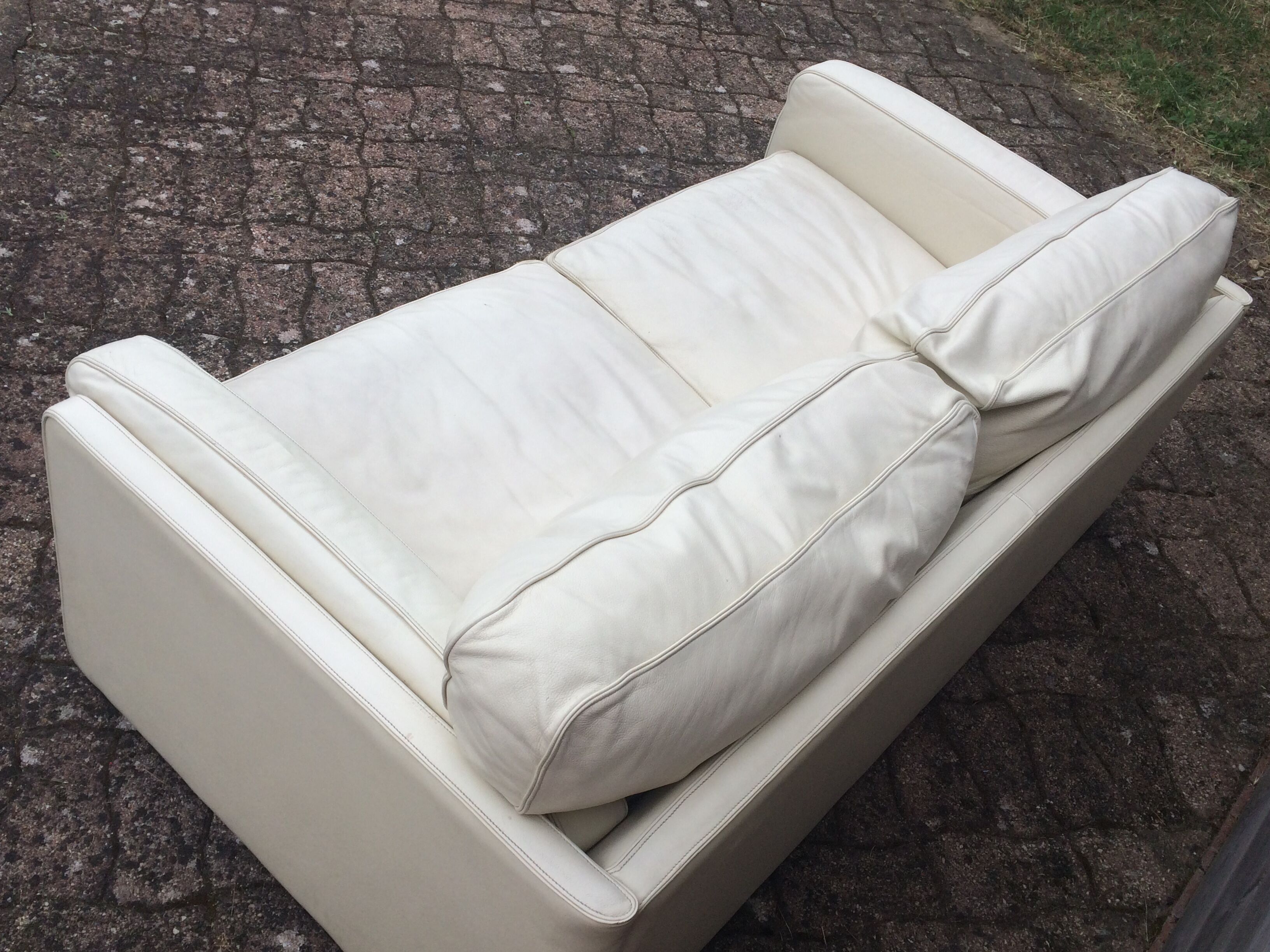 Couch and his Socrates of Poltrona Frau armchair