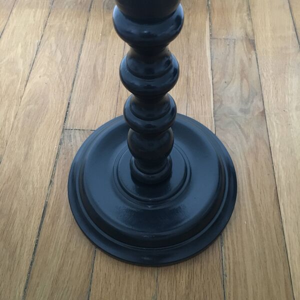 Sellette ancienne en chêne noir