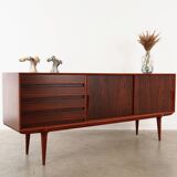 Rosewood sideboard, Danish design, 1970s, manufactured by Omann Jun