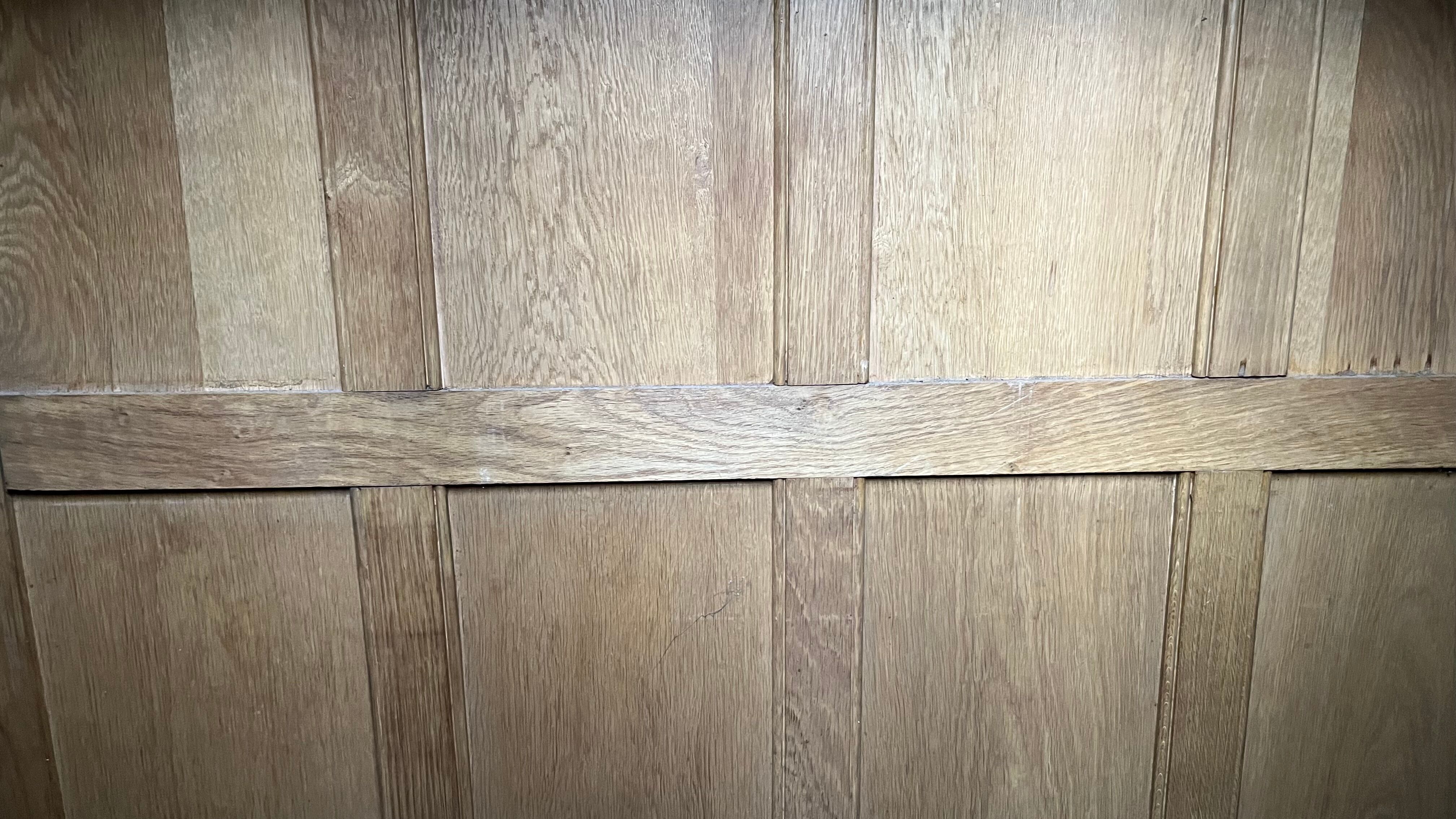 Cabinet 2 doors mirror mahogany rocaille years 1900