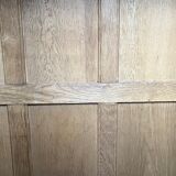 Cabinet 2 doors mirror mahogany rocaille years 1900