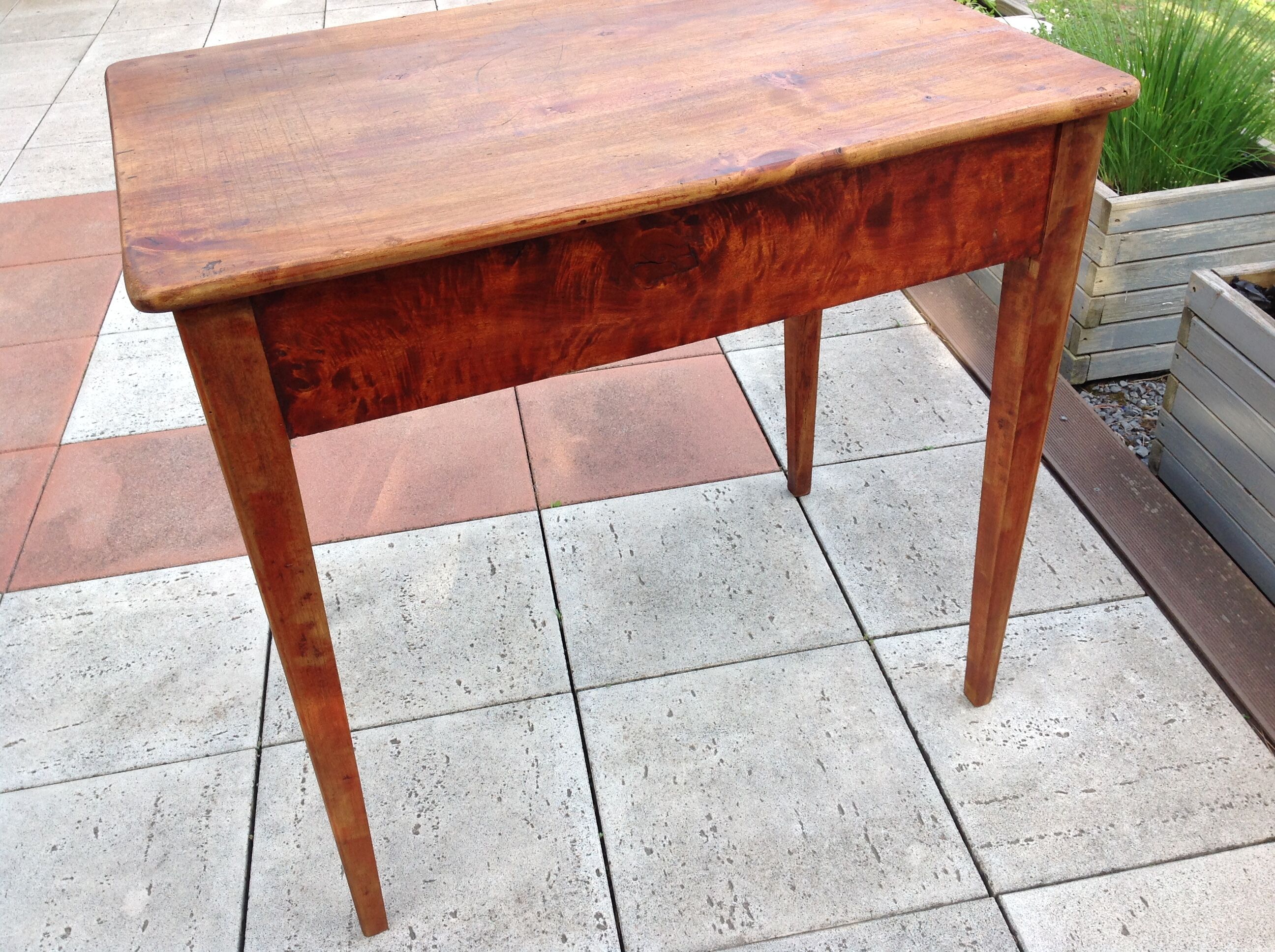 Antique vintage farmhouse table from the 40s and 50s