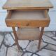 Vintage oak side table