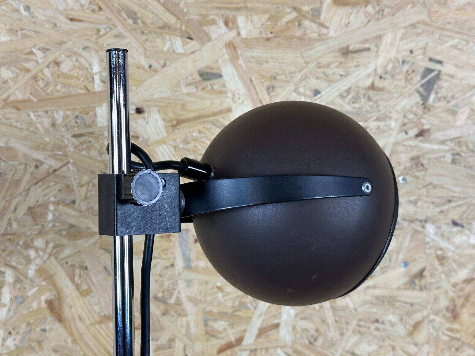 60s 70s floor lamp ball lamp metal Space Age