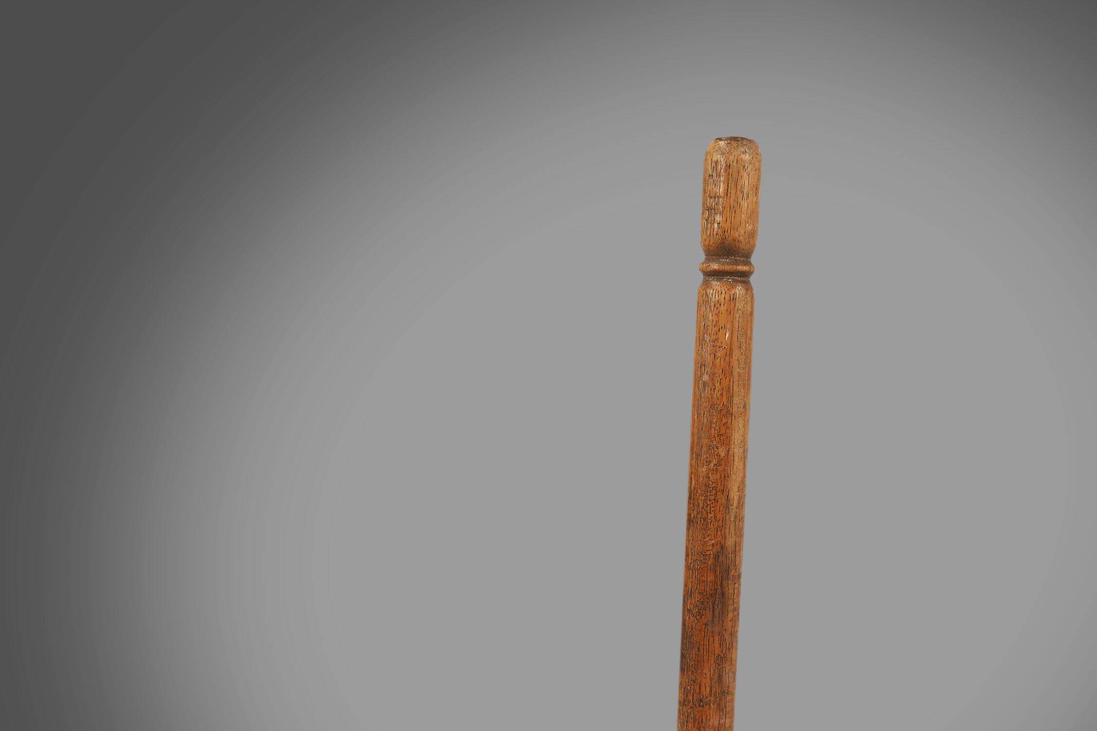 Industrial Wooden Stepladder, France ca. 1900