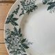 Set of 5 antique deep plates "Terre de Fer"