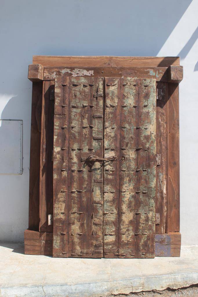 Old Indian Door Old Teak