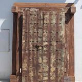 Porte Indienne Ancienne Vieux Teck