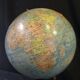 Globe terrestre Forest début XXème diamètre 37 cm