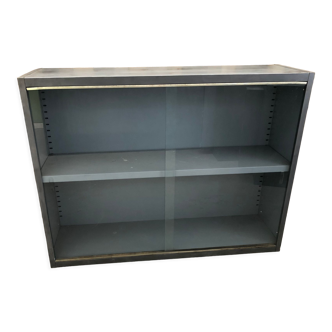 Industrial furniture metal showcase Ronéo Strafor