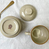 Speckled sandstone coffee service