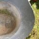 Baignoire en zinc ancienne
