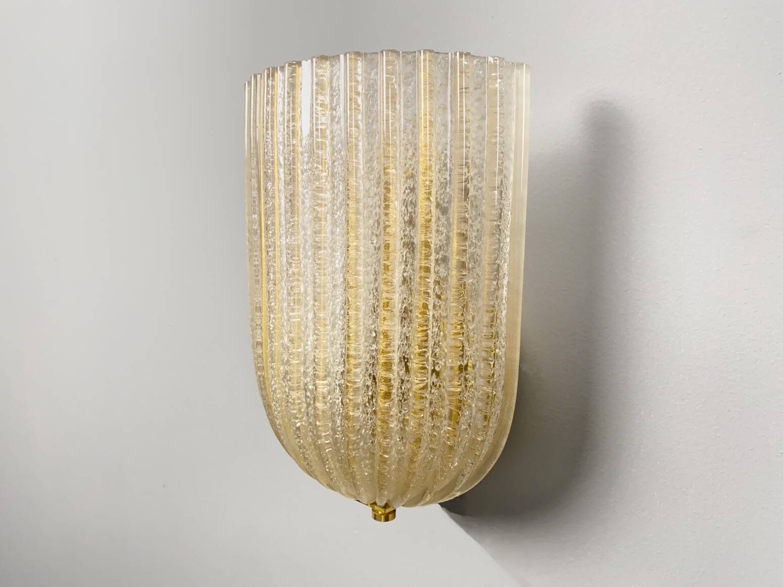 Pair of Sconces by Barovier & Toso, Murano, Italy, 1970s