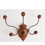 Bentwood/1900s style wall-mounted coat rack