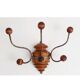 Bentwood/1900s style wall-mounted coat rack